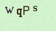 Visual Confirmation Security Code